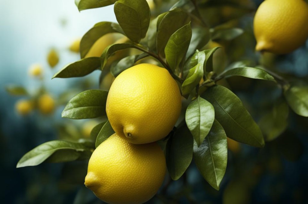 лимоны на ветках